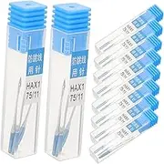 10Sets Durable Embroidery Sewing Needles for Home Machines Convenient Needles Compatible with Sewing Machines Sturdy Design for Use