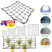 13 Size Elastic Scrog Trellis Net w/Hooks Plant Support Netting for Grow Tent