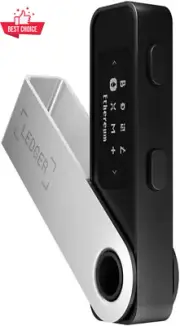 Crypto Hardware Wallet Nano S Plus Matte Black Secure Nfts Tokens Portable Safe