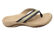 Homyped Inlet Stripe Womens Comfortable Supportive Thongs Sandals