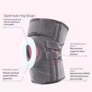 Training Supported Knee Brace Rubber Supported Pads And Knee Resin Memory Pads