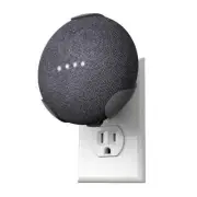 NEW - PowerClip Outlet Mount for Google Home Mini 1st GEN (Charcoal) 360579