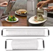 Stainlesssteel Cheese Grater Handheld Non Slip Flat Grater Kitchen Cheese Grater