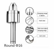 CNC Lathe Puller Automatic Lathe Feeder Pulling Claw Clamp Round Handle Φ16mm