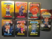 Garbage Pail Kids 2020 Chrome 3 Complete 100 Card Base Set + 2 Unopened Packs!