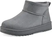 [WHITE MOUNTAIN] KIDS Girls' Inspo Faux Fur Ankle Bootie