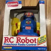 1992 Playskool RC Robot Preschool Radio Remote Control With Lights & Sounds