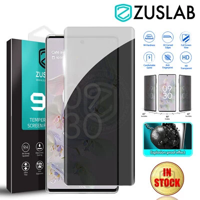 For Google Pixel 6a 5G ZUSLAB Anti-Spy Privacy Tempered Glass Screen Protector