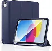 Protective Cover for iPad 11th Generation Case (2025 A16 11-inch)/iPad 10th Generation Case with Pencil Holder, Slim Stand Tri-Fold Magnet Automatic Sleep&Wake, Full-Body Protection Dust-proof