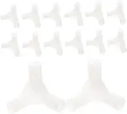 30PCS PVC Tent Bracket Connectors for Easy Replacement of Canopy Frame Structures Durable Three Way Fittings for Outdoor Tents and Gazebos Versatile and Sturdy Design for Patio Use