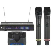 VOCOPRO UHF-3205 (2) Mic Rechargeable Wireless System includes Docking Station