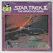STAR TREK II THE WRATH OF KHAN BOOK AND RECORD 462 Sealed