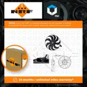 Radiator Fan fits AUDI A3 8P1, 8PA 2.0 03 to 08 Cooling NRF 1K0959455AP Quality