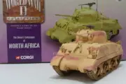 M4A2 SHERMAN TANK US ARMY 9TH ARMORED BRIGADE SYRIA 1943 - CORGI CC51007 1/50