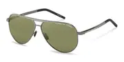 Porsche Design P8942 Polarized B Men's Sunglasses Grey Size 63