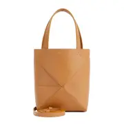 [Loewe] Loewe-Warm Desert Calf Leather Puzzle Fold Tote Mini-Donna OS OS