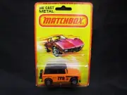 1980 Matchbox Lesney Field Car "Bushwacker" Ltd New In Package Black Top England