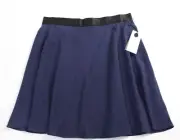 3.1 Phillip Lim for Target Women' A-Line Flared Mini Skirt Size 14 Navy