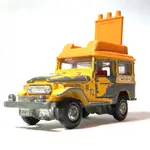 絕版 日本製 TOMICA NO.76 TOYOTA LAND CRUISER 道路公団車