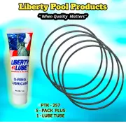 92200090 Volute O Ring HP Series Replacement For Gecko AquaFlo ™ 5-PACK + LUBE