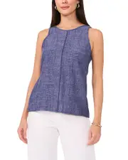 Vince Camuto Back Keyhole Sleeveless Top
