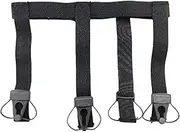 Vaveren Hockey Garter Supporter Jock Strap Hockey Padded Suspenders Sock Garter Belt Field Hockey Support Straps for Arts Gym Workout