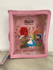 New NWT WET N' WILD Alice In Wonderland Make up Bag
