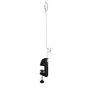 Cord Holder for Ironing Board - Flexible Steam Iron Minder Keeps Black