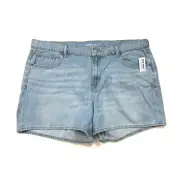 Old Navy Mid Rise Baggy Denim Shorts NWT 18