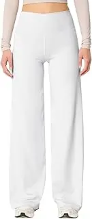 [Generic] Yoga Leggings for Women High Waisted Running Comfy Sexy 2025 Yoga Pants, White, Small