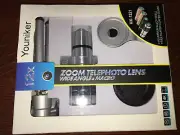 Youniker HX-1221 Phone Camera, 12X Zoom Lens Tripod & wide angle & Macro iPhone