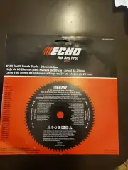 Echo 8", 80 Tooth Brush Blade 20 mm Arbor