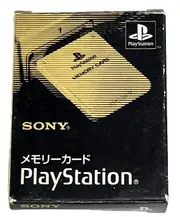 Boxed Genuine Sony Playstation 1 Memory Card 1MB Grey PS1 Official #10 (Preowned)