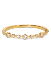 Nadri Bklyn Cubic Zirconia Stone Bangle Bracelet