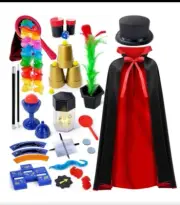 Magic Tricks Kit Magic Set with Magician Costume for Kids Age 6-8 (SEALED)
