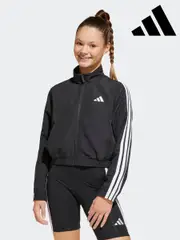 adidas Black Essentials Climacool Jacket Kids (E38232) | $76