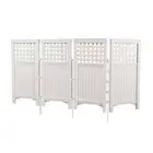 Suncast Outdoor Screen Enclosure,43 Â¾" H,White FS4423 Suncast FS4423 Single