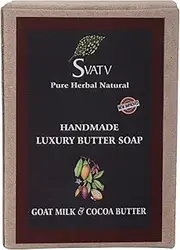 [SVATV] Handmade Butter Soap Goat Milk & Cocoa Butter For All Skin types 125g Bar