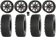 High Lifter HL10 14" Wheels Smoke 27" BDC Tires Polaris RZR XP 1000 / PRO XP
