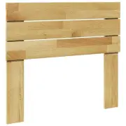 Headboard 90 cm Solid Wood Oak