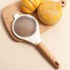 Strainer Fine Mesh Colander Powder Sieve Filter Spoon Sifting Tool Flour Sifter