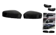 Gloss Black Door Wing Mirror Cover Caps Compatible with Infiniti G37 G25 Sedan