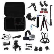 Tripod Floating Handle Head Chest Mount Accessory Kit For GoPro Hero 1/2/3+/4/5