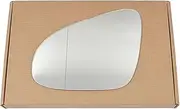 Less4spares Wing Mirror Glass Left Compatible with Toyota Yaris 2012-2020 STICK-ON Passenger Near Side with Blind Spot