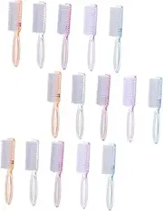 Healvian 15pcs Long Handle Nail Brush Handle Nail Cleaner Handle Toenail Brush Handle Fingernail Brush Toenail Cleaner Window Scrub Brush Nail Brush Cleaner Dish Manicure Tools Plastic Sink