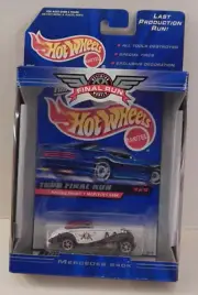 Hot Wheels 1937 Mercedes 540K Retiring Model 1999 Final Run Series Metal Chassis