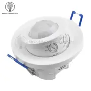 AC220-240V Infrared Human PIR Motion Sensor Detection Embedded Rotary 360°
