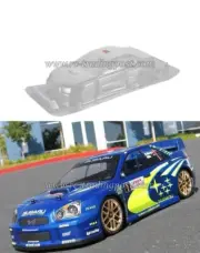 Clear RC Body SUBARU IMPREZA WRC 2004 1/10 OnRoad Car HPI/4Tec2.0/V100/RDS/200mm