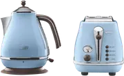 DeLonghi Icona Vintage Breakfast Pack Azure