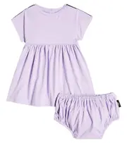 [Balmain Kids] Balmain Kids Baby cotton jersey dress and bloomers set M 36 purple
